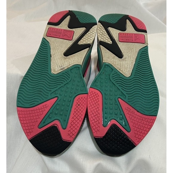 Size 8.5 -‎ Puma RS-X Plastic Sneakers (Pink) - 371569-04 RARE - Picture 6 of 7